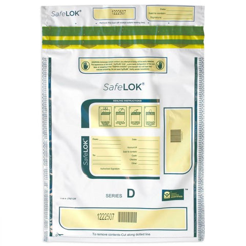 Packs of SafeLok Deposit Bags