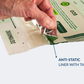 ControlTek EcoLok Deposit Bags 12" x 16", Clear, Pack of 100, The first and only 90% post consumer recycled bank deposit bag, Green Circle Certified (585656)