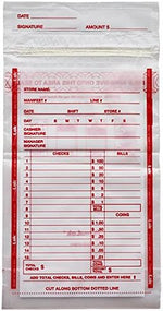 PermaLok Deposit Bag 5.75" x 8.75", Clear, Case of 1000 Bags, 585013CT - spotlesssupply.com
