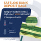 SafeLok Deposit Bag 12" X 16" White (Case of 500) 585094CT